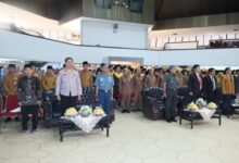 Kapoksahli Kodaeral VI Hadiri Acara Wisuda Universitas Pepabri Makassar Angkatan XXIII