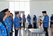 Sekprov Sulsel Jufri Rahman Resmi Mengukuhkan Dewan Pengurus Korpri Kabupaten Bantaeng Masa Bakti 2025-2030