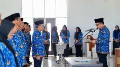 Sekprov Sulsel Jufri Rahman Resmi Mengukuhkan Dewan Pengurus Korpri Kabupaten Bantaeng Masa Bakti 2025-2030