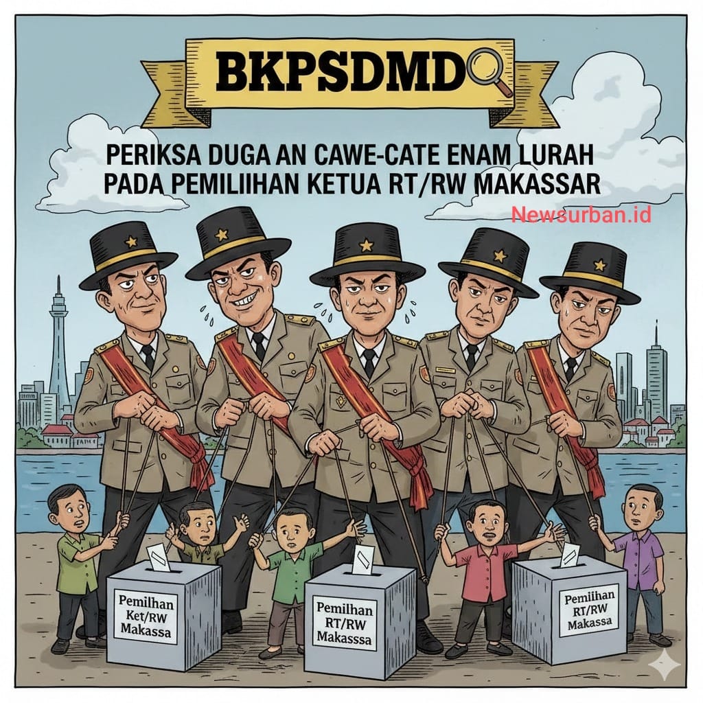 BKPSDMD Periksa Dugaan Cawe-cawe Enam Lurah pada Pemilihan Ketua RTRW Makassar