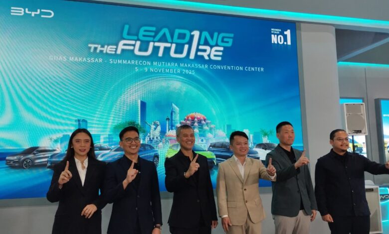 BYD Indonesia Resmi Hadir di GIIAS Makassar 2025, Luncurkan BYD ATTO 1 “Leading The Future