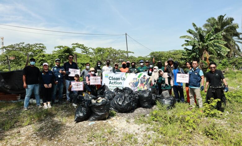 Huabao Indonesia Galakkan Budaya Hidup Bersih, Gelar Cleanup Action di Desa Ambunu