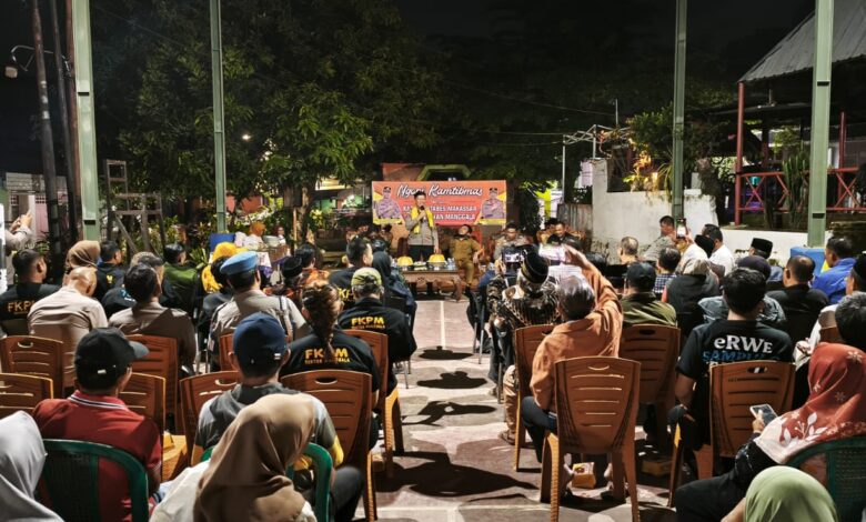 Ngopi Kamtibmas di Kelurahan Manggala, Polrestabes Makassar Terima Aduan Warga