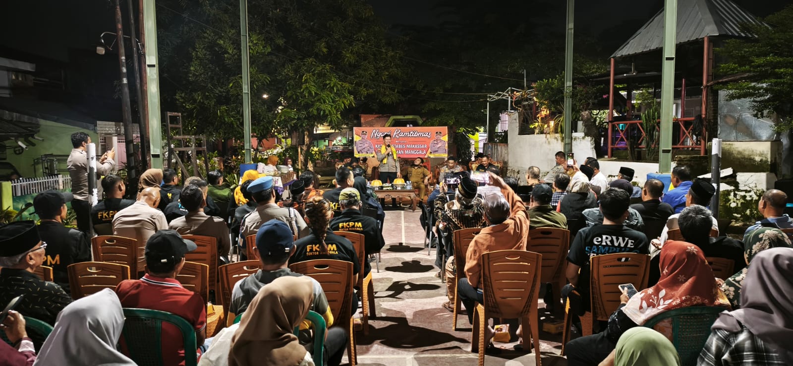 Ngopi Kamtibmas di Kelurahan Manggala, Polrestabes Makassar Terima Aduan Warga