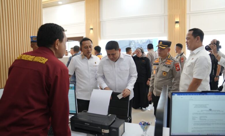 Wali Kota Makassar Apresiasi Peresmian SPKT, SKCK dan PAMAPTA, Pelayanan Terpadu di Polrestabes
