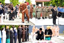 Wali Kota Palu Hadianto Rasyid Hadiri Upacara Peringatan Hari Pahlawan di TMP Nasional Tatura