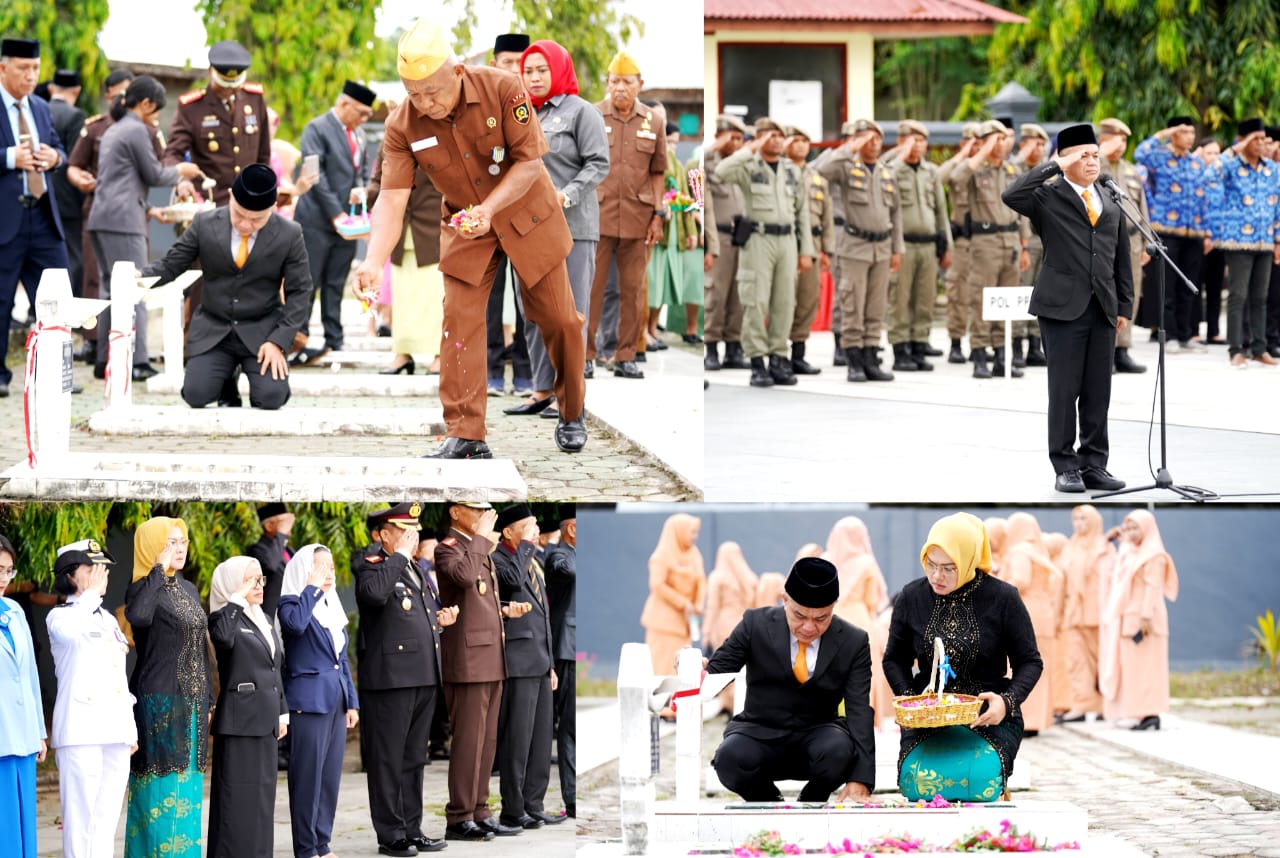 Wali Kota Palu Hadianto Rasyid Hadiri Upacara Peringatan Hari Pahlawan di TMP Nasional Tatura