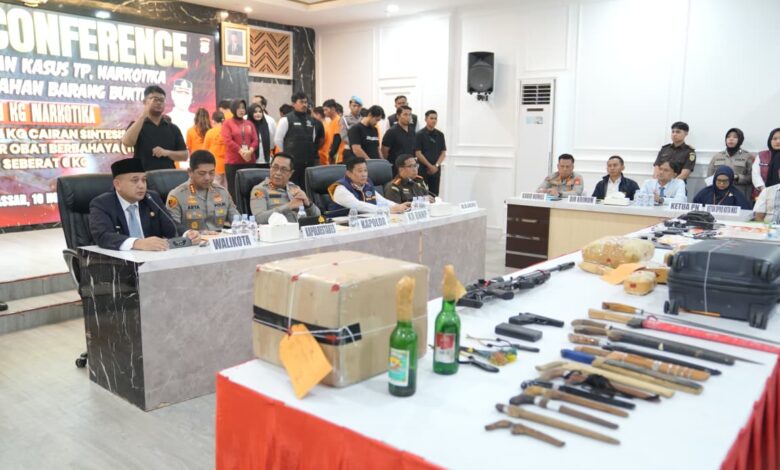 Wali Kota Makassar Apresiasi Pemusnahan 20 Kg Narkotika Dukung Polisi Tindak Tegas Pengedar