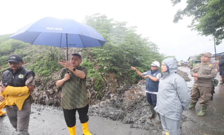 Wali Kota Munafri Pantau TPA Antang, Fokus Kurangi Tumpukan dan Benahi Akses Jalan
