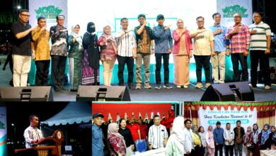 Wakili Wali Kota, Plt Asisten II Hadiri Pembukaan Festival Palu Sehat di Lapangan Vatulemo