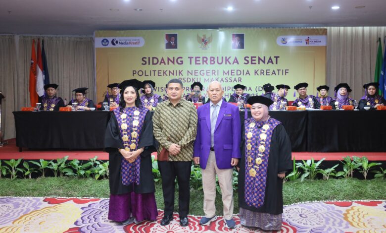 Wali Kota Munafri Perkenalkan Makassar Creative Hub ke Kampus Polimedia