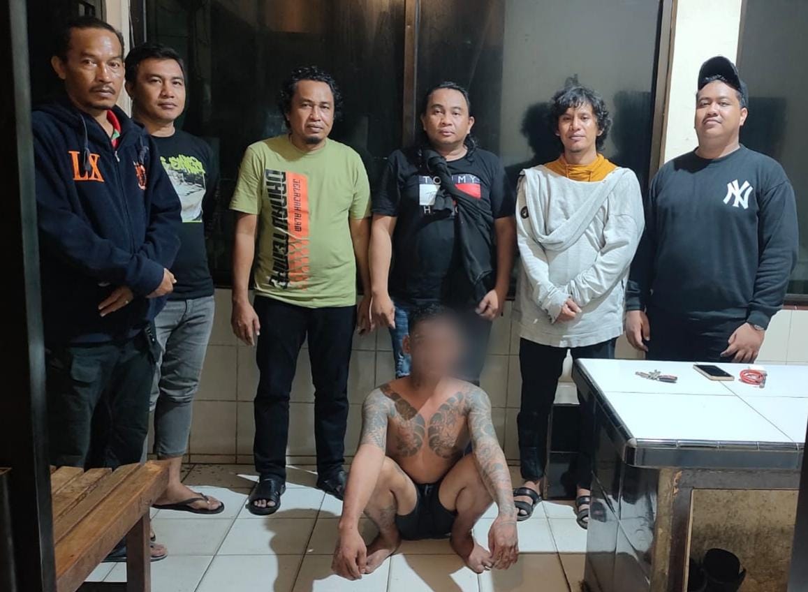 Tikam Dua Nelayan Lelaki Bertatto Ini Diringkus Tim Opsnal Dan Resmob Polres Bone