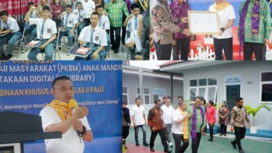 Wali Kota Hadianto Rasyid Hadiri Peresmian PKBM Anak Mandiri di LPKA Kelas II Palu