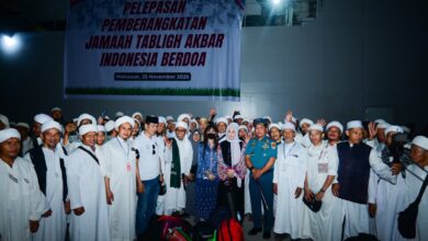 Lepas 800 Jamaah Tabligh Sulsel ke Ijtima Indonesia, Fatmawati Rusdi Ingatkan Jaga Persaudaraan