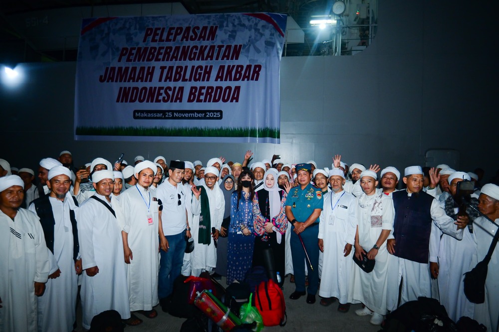 Lepas 800 Jamaah Tabligh Sulsel ke Ijtima Indonesia, Fatmawati Rusdi Ingatkan Jaga Persaudaraan