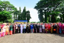 Pimpin Upacara Hari Guru, Fatmawati Rusdi Tekankan Pemerataan Pendidikan