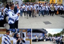 Sekda Kota Palu Lepas Peserta Jalan Sehat HUT ke-54 Korpri