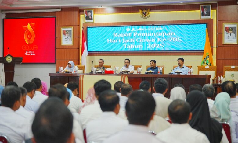 Pemkab Gowa Launching Logo dan Tema Hari Jadi Gowa ke-705 “Gowa Bersama, Maju dan Sejahtera”