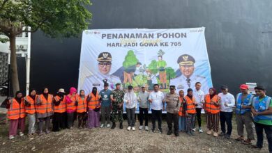 Pemkab Gowa dan Kemendes PDT Tanam Pohon Sukun, Wujudkan Komitmen Lingkungan Hijau Jelang HJG ke-705