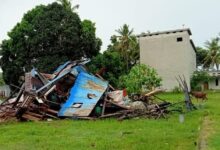Puting Beliun Porak Porandakan Belasan Rumah Warga Di Desa Mallari
