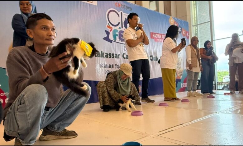 Cleo Fest X Makassar Cat Lovers Club Pertemukan Ratusan Pecinta Kucing
