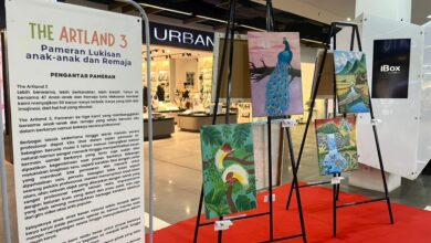 The Artland 3 Pameran Lukisan Anak di Mal Ratu Indah Tampilkan Imajinasi Tanpa Batas