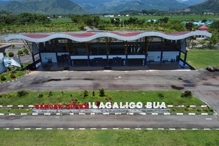 Runway Bandara Bua Akan Diperpanjang, Dibangun 2026–2027