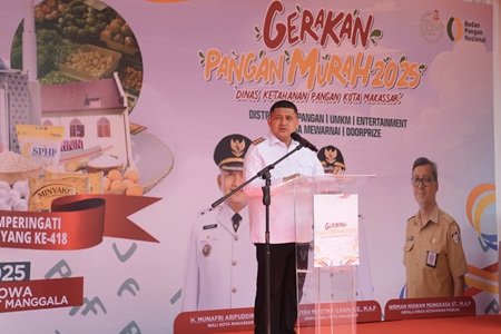 Wali Kota Makassar Munafri Dorong Gerakan Pangan Murah Jadi Program Rutin Pemkot