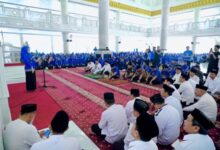 Kukuhkan Pengurus Baru, Bupati Talenrang Harap Masjid Agung Syekh Yusuf Gowa Jadi Pusat Keagamaan