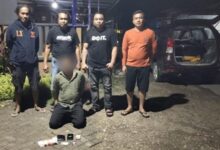 Gunakan Sabu Dengan Sistem Tempel, Warga Cina Ini Dibekuk Tim Opsnal Polsek Tanete Riattang