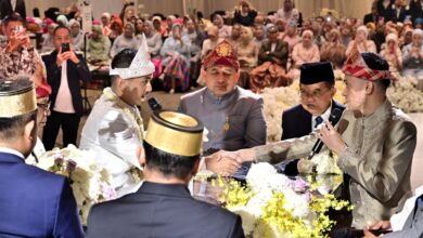 Akad Nikah Fiqar–Falih Berlangsung Khidmat, Dihadiri Wapres Jusuf Kalla dan Tokoh Nasional