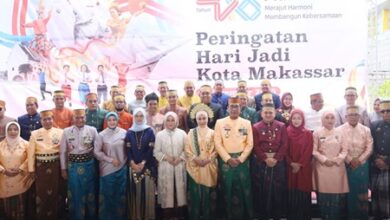 Kepala Daerah se-Sulsel Hadiri Perayaan HUT ke-418 Kota Makassar