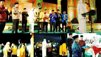 Wakili Wali Kota Asisten 3 Pemkot Palu Hadiri Penutupan MTQ ke-28 Tahun 2025