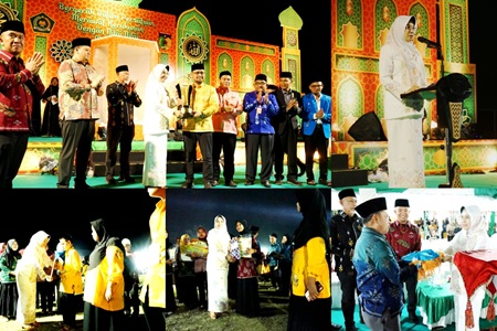 Wakili Wali Kota Asisten 3 Pemkot Palu Hadiri Penutupan MTQ ke-28 Tahun 2025