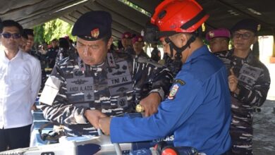 Dankodaeral VI Pimpin Apel Gelar Kesiapan Satgas Tanggap Bencana Kodaeral VI