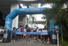450 Pelari Ramaikan Veloz Hybrid Fun Run 5K, Panggung Perdana Toyota Veloz Hybrid di Makassar