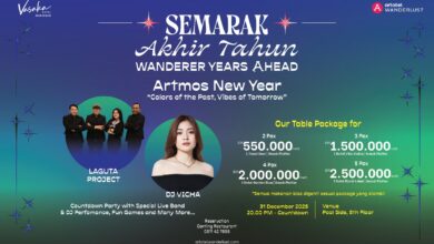 “Artmos New Year 2025 Pesta Tahun Baru dengan DJ, Live Band & Art Experience di Vasaka Makassar!”