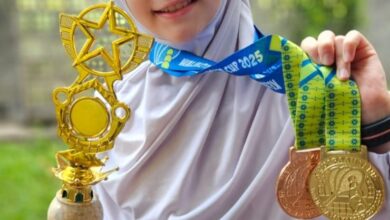 Atlet Tenis SD Islam Athirah 2 Sabet Dua Gelar di Piala Wali Kota Makassar 2025