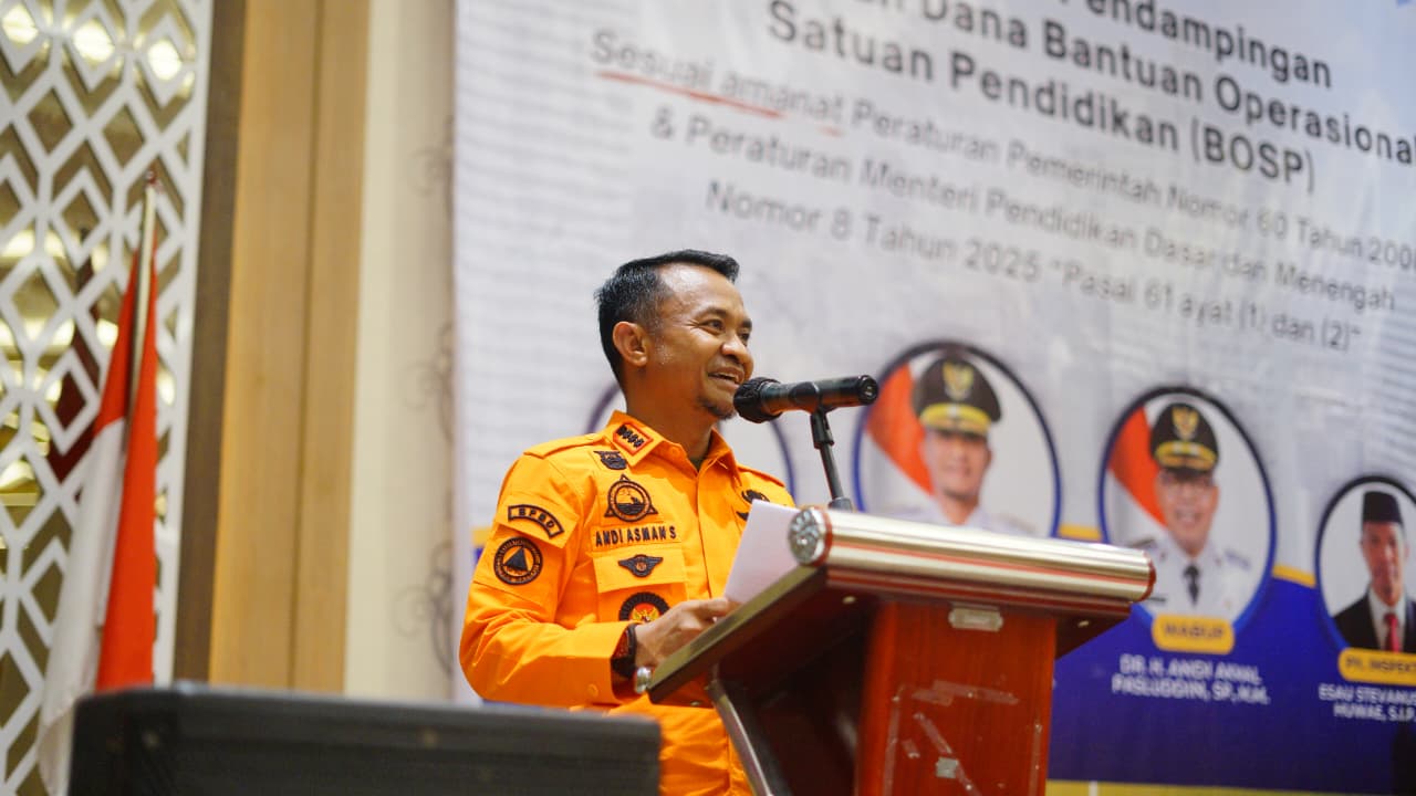 Buka Asistensi Pengelolaan Dana BOSP, Bupati Andi Asman Tegaskan Transparansi dan Integritas