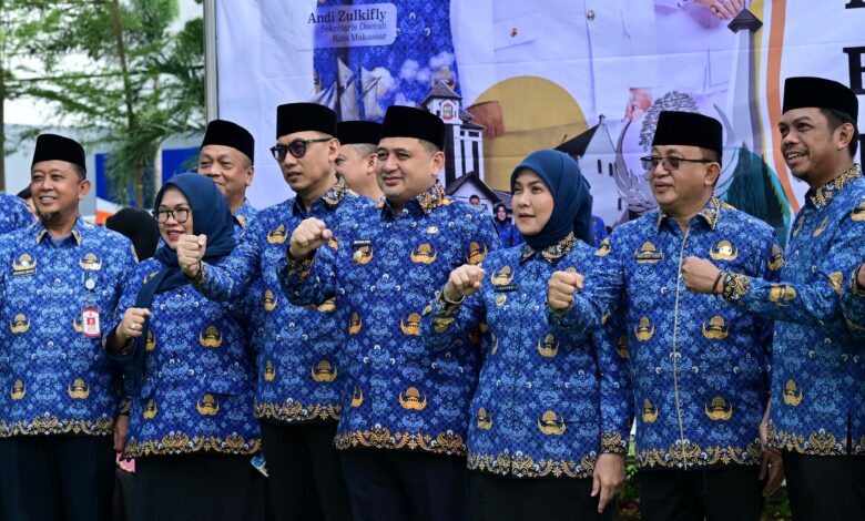 Pimpin Upacara HUT ke-54 KORPRI, Wali Kota Munafri Tekankan ASN Pemkot Harus Jadi Teladan Disiplin dan Pelayanan Publik