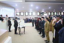 Lantik 14 Pejabat Tinggi Pratama dan Administrasi, Wali Kota Makassar: Peran Inspektorat Sangat Penting dalam Perkuat Good Governance