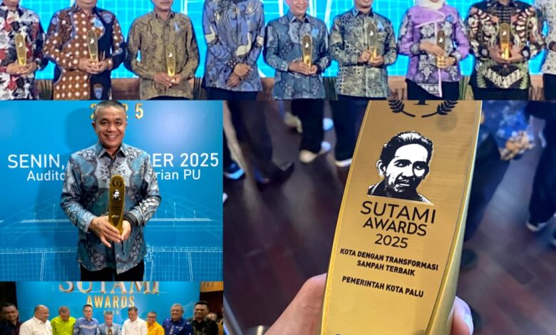 Kota Palu Jadi Kota dengan Transformasi Pengelolaan Sampah Terbaik Nasional