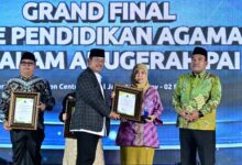 Pemkot Makassar Meraih Penghargaan Tanda Cinta PAI Terbaik II dari Kemenag