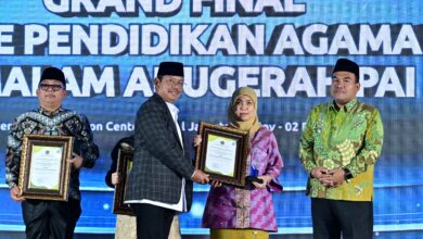 Pemkot Makassar Meraih Penghargaan Tanda Cinta PAI Terbaik II dari Kemenag