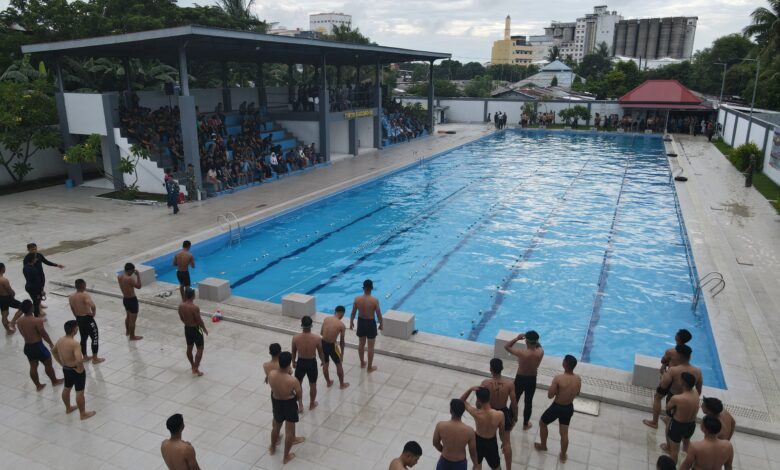 Semarakkan Hari Armada RI 2025, Kodaeral VI Gelar Lomba Renang Antar Satuan Kerja