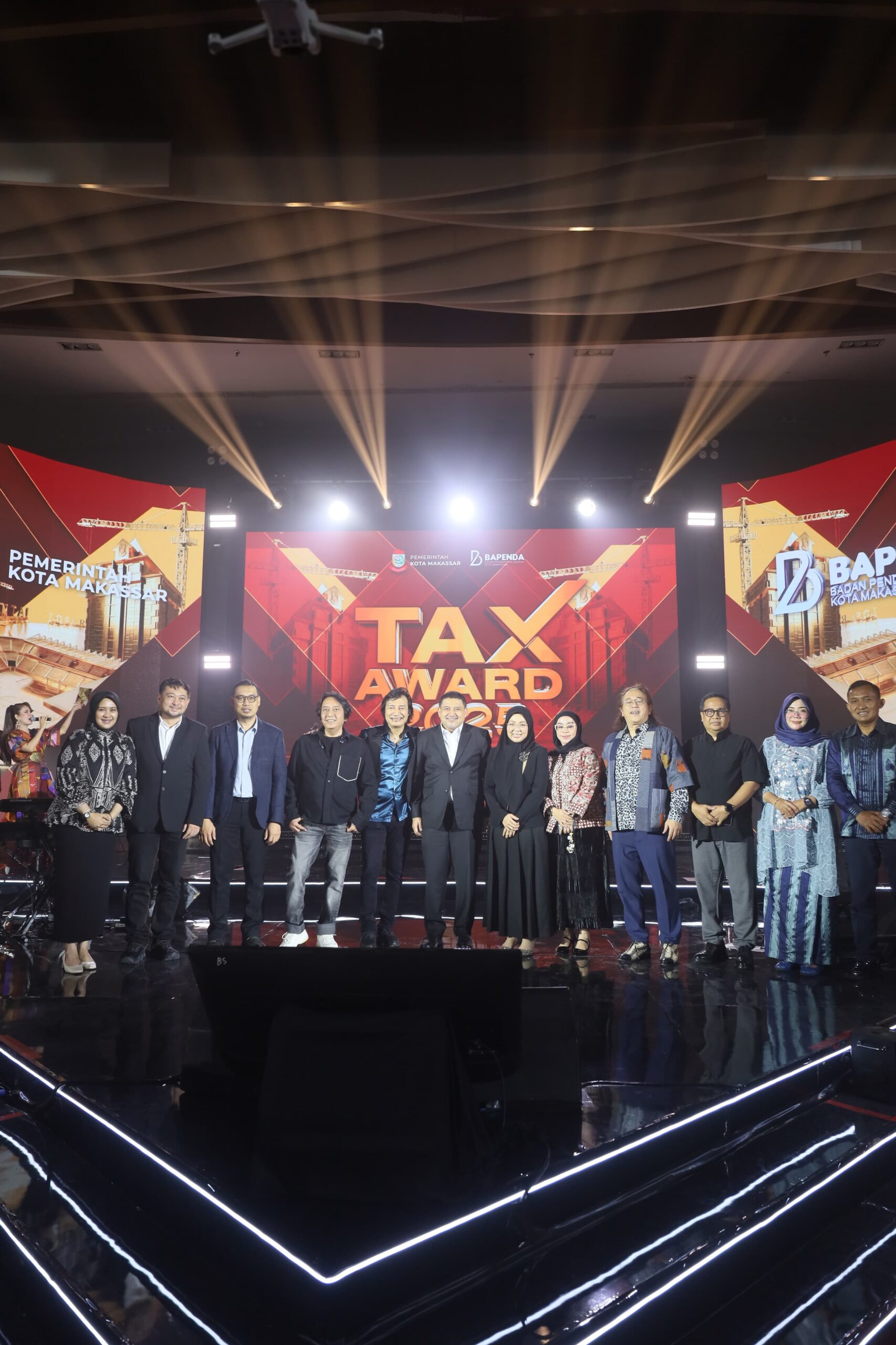 PAD Tembus Rp1,8 Triliun, Pemkot Makassar Apresiasi Wajib Pajak di Tax Award 2025