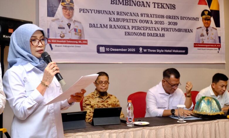 Dorong Pertumbuhan Ekonomi Ramah Lingkungan, Pemkab Gowa Susun Renstra Green Economy 2025-2029