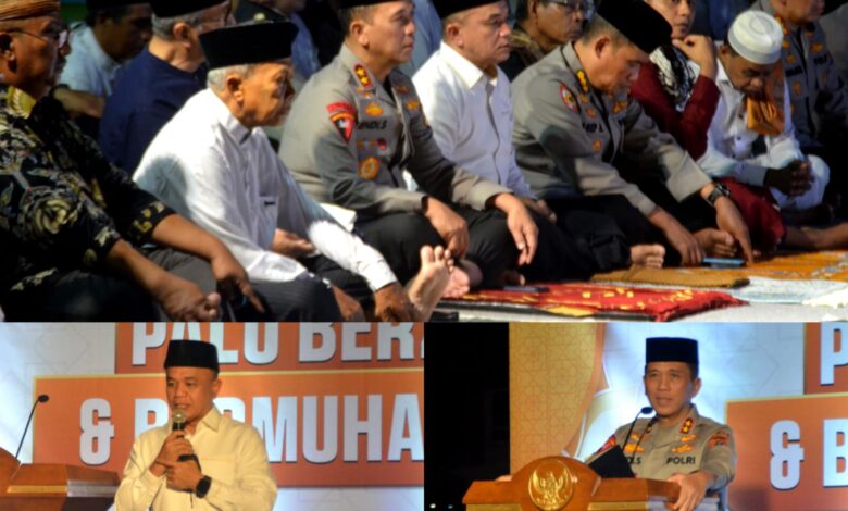 Pemkot Palu Kerja Sama Polda Sulteng Gelar Palu Berzikir