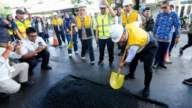 Gubernur Sulsel Resmi Groundbreaking Preservasi Paket 1 MYC Jalan Hertasning Senilai Rp430 Miliar