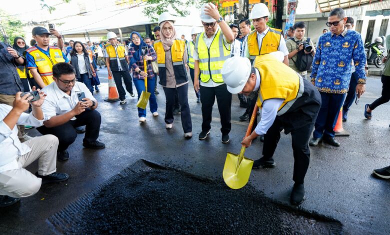 Gubernur Sulsel Resmi Groundbreaking Preservasi Paket 1 MYC Jalan Hertasning Senilai Rp430 Miliar